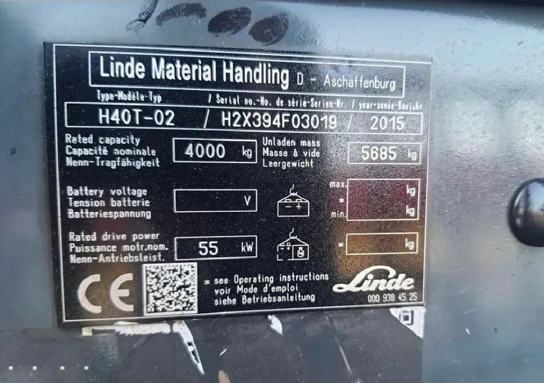2015 Linde H40T, Import Auf Lager in der EU — Foto 14 z 24
