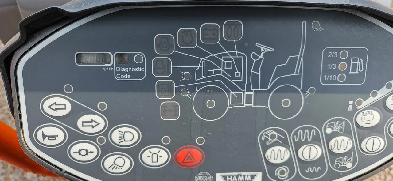 2015 Hamm HD 10 VT, 2.000 mth, Import Auf Lager in der EU — Foto 15 z 17