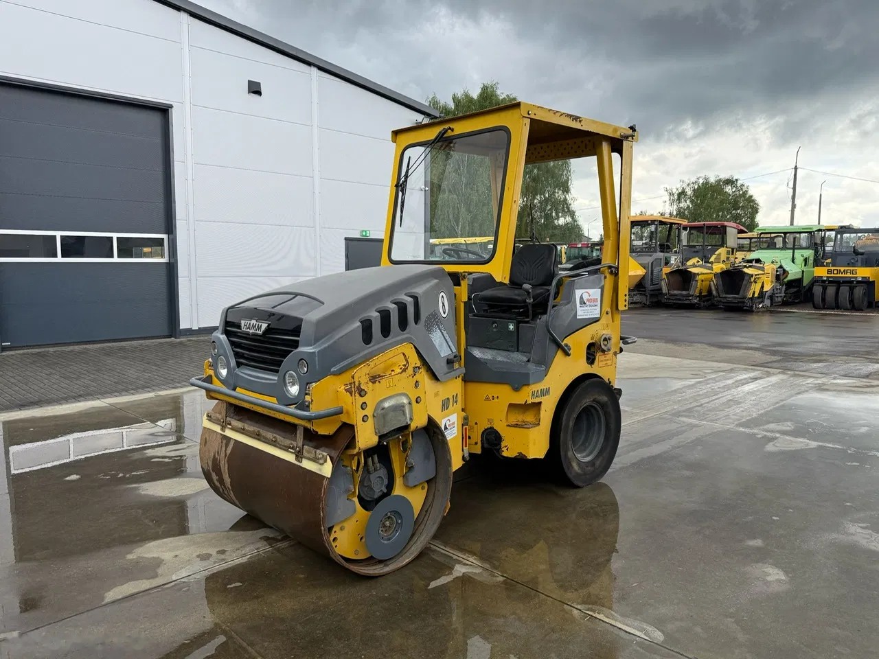 2011 Hamm HD 14 VT, 5.332 mth, Import Auf Lager in der EU — Foto 3 z 22