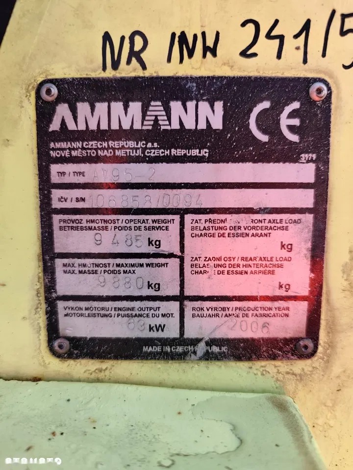 2006 Ammann AV95-2, 13.670 mth, Import Auf Lager in der EU — Foto 12 z 12