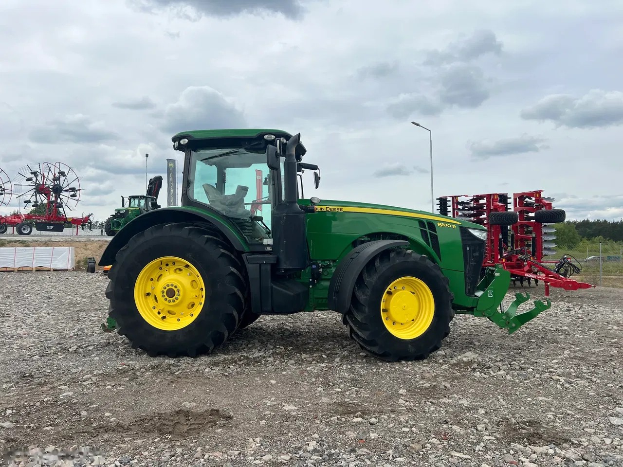 2015 John Deere 8370R, 7.730 mth, Import Auf Lager in der EU — Foto 16 z 24