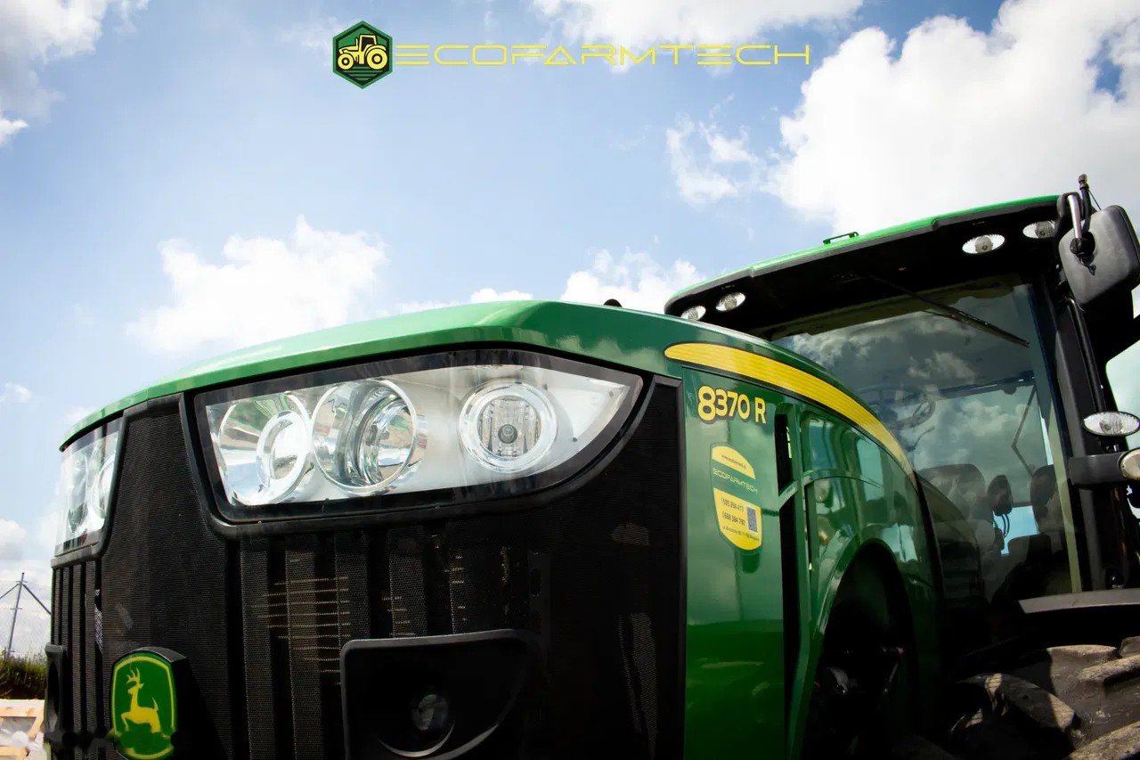 2015 John Deere 8370R, 7.730 mth, Import Auf Lager in der EU — Foto 3 z 24