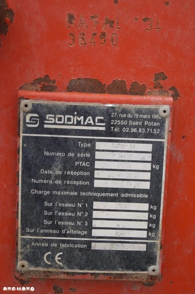 2017 Sodimac RORZUTNIK, Import Auf Lager in der EU — Foto 14 z 14