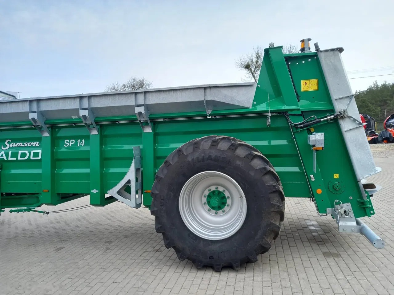 2023 Samson SP 14 Muck spreader, Import Auf Lager in der EU — Foto 2 z 7