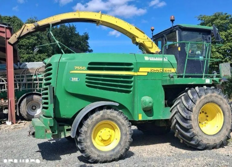 2011 John Deere 7550, 2.312 mth, Import Auf Lager in der EU — Foto 6 z 17
