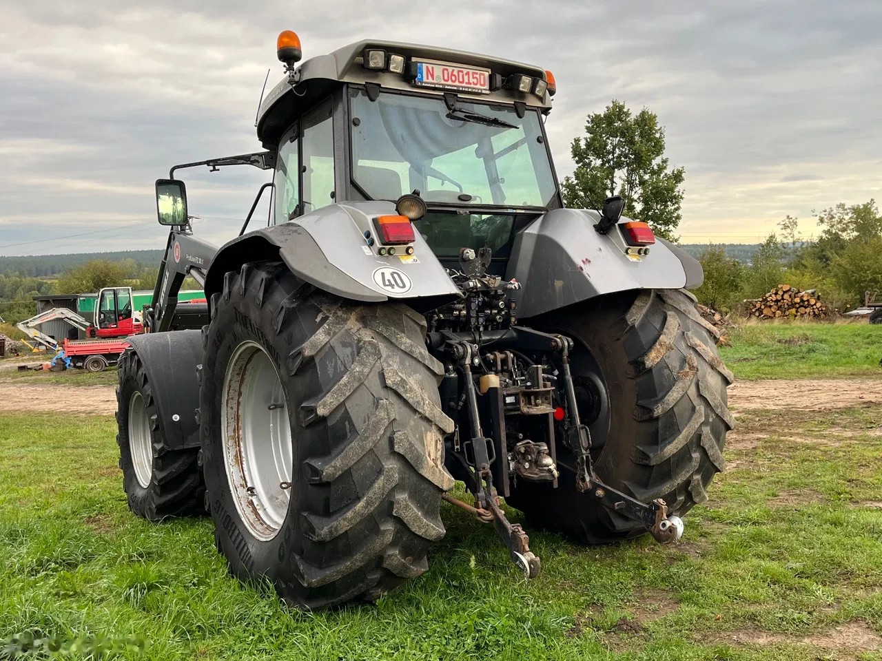2006 Steyr 6155, 14.000 mth, Import Auf Lager in der EU — Foto 3 z 9