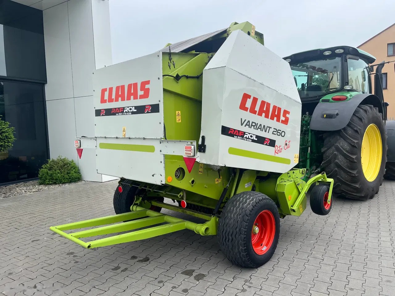2006 Claas Variant 260 RotoCut, Import Auf Lager in der EU — Foto 4 z 11