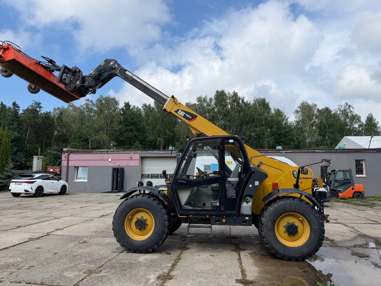 2016 Caterpillar TH337C, 7.400 mth, Import Auf Lager in der EU — Foto 2 z 12