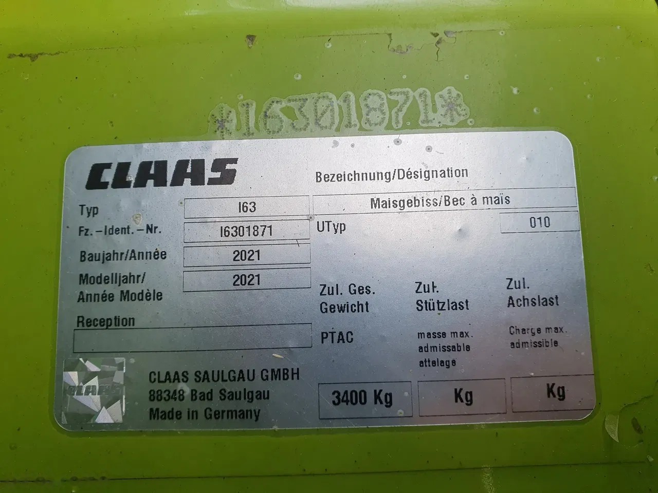 2021 Claas Orbis 750, Import Auf Lager in der EU — Foto 5 z 17