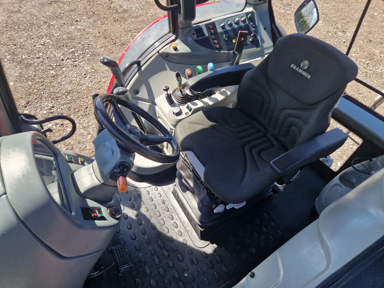 2008 Valtra T121 HiTech, 12.770 mth, Import Auf Lager in der EU — Foto 7 z 24