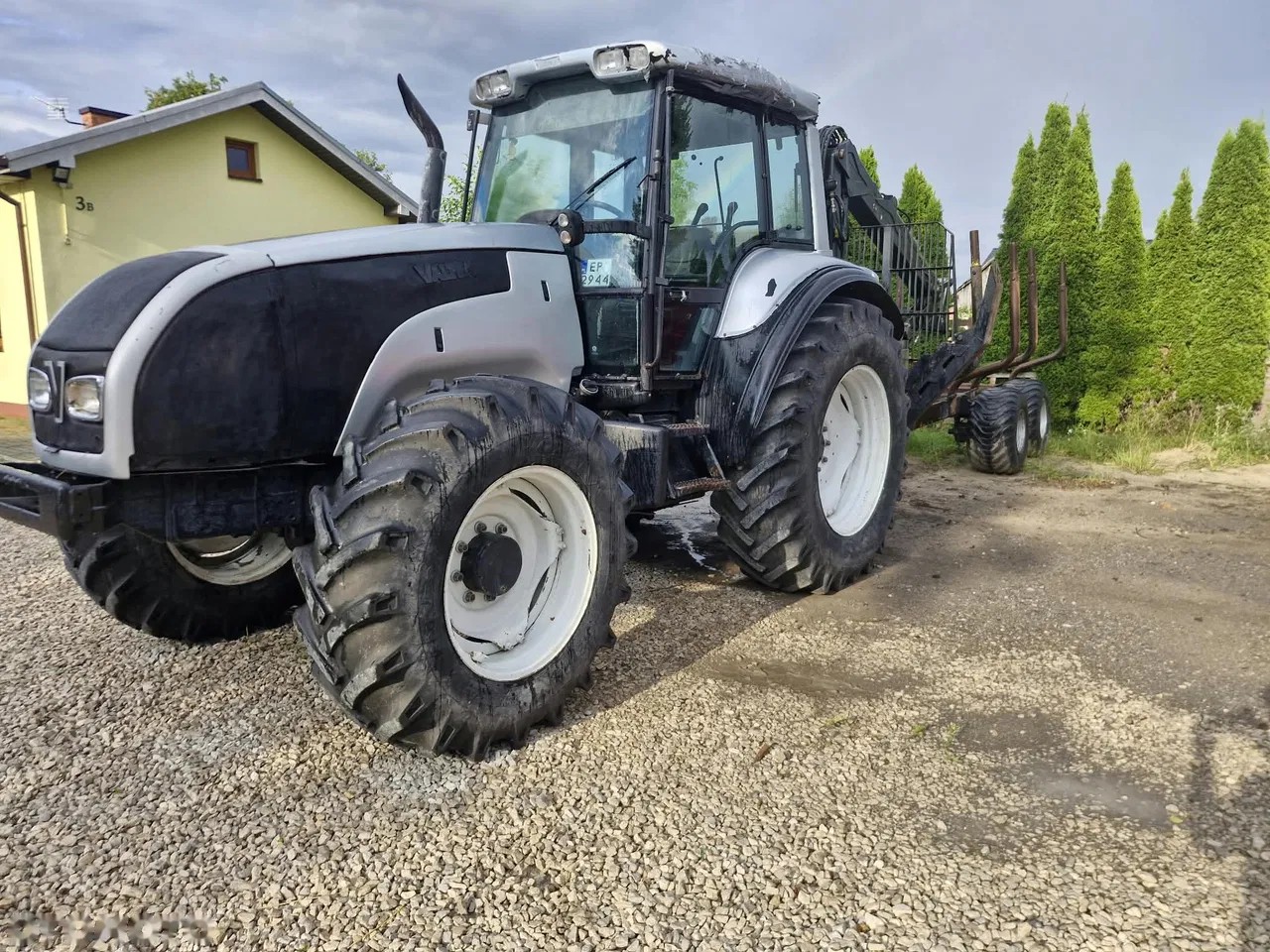 2004 Valtra T120, 12.323 mth, Import Auf Lager in der EU — Foto 3 z 14