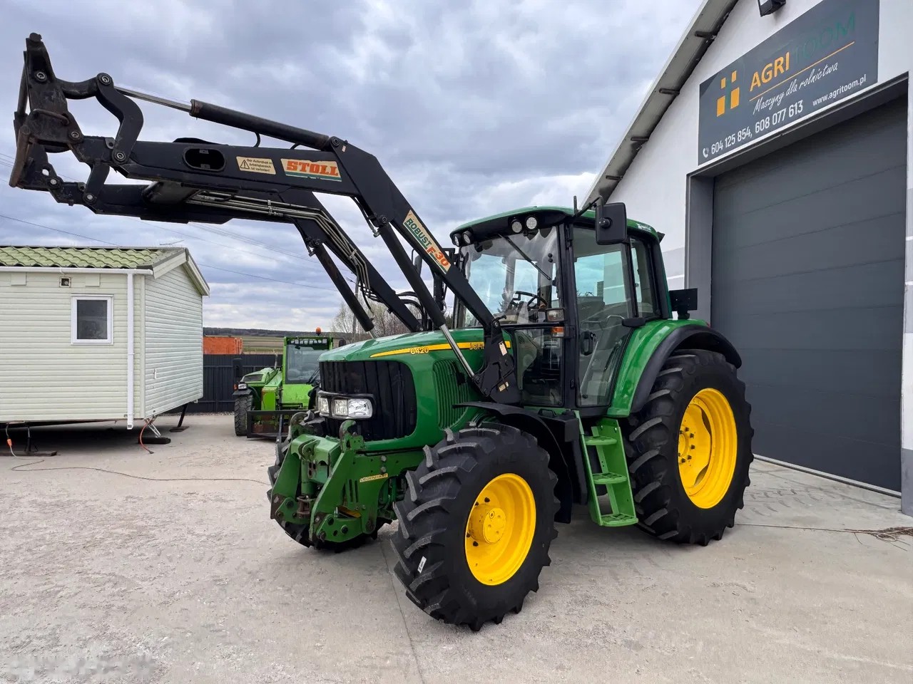 2003 John Deere 6420 Premium, 9.635 mth, Import Auf Lager in der EU — Foto 1