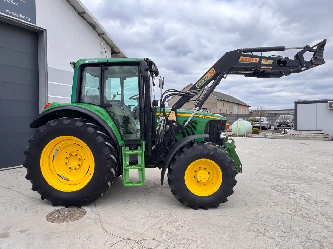 2003 John Deere 6420 Premium, 9.635 mth, Import Auf Lager in der EU — Foto 3 z 20
