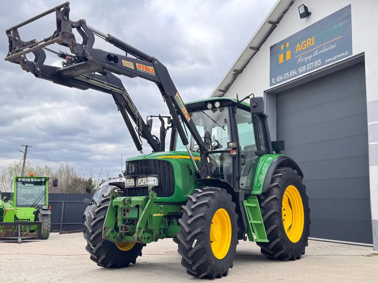 2003 John Deere 6420 Premium, 9.635 mth, Import Auf Lager in der EU — Foto 6 z 20