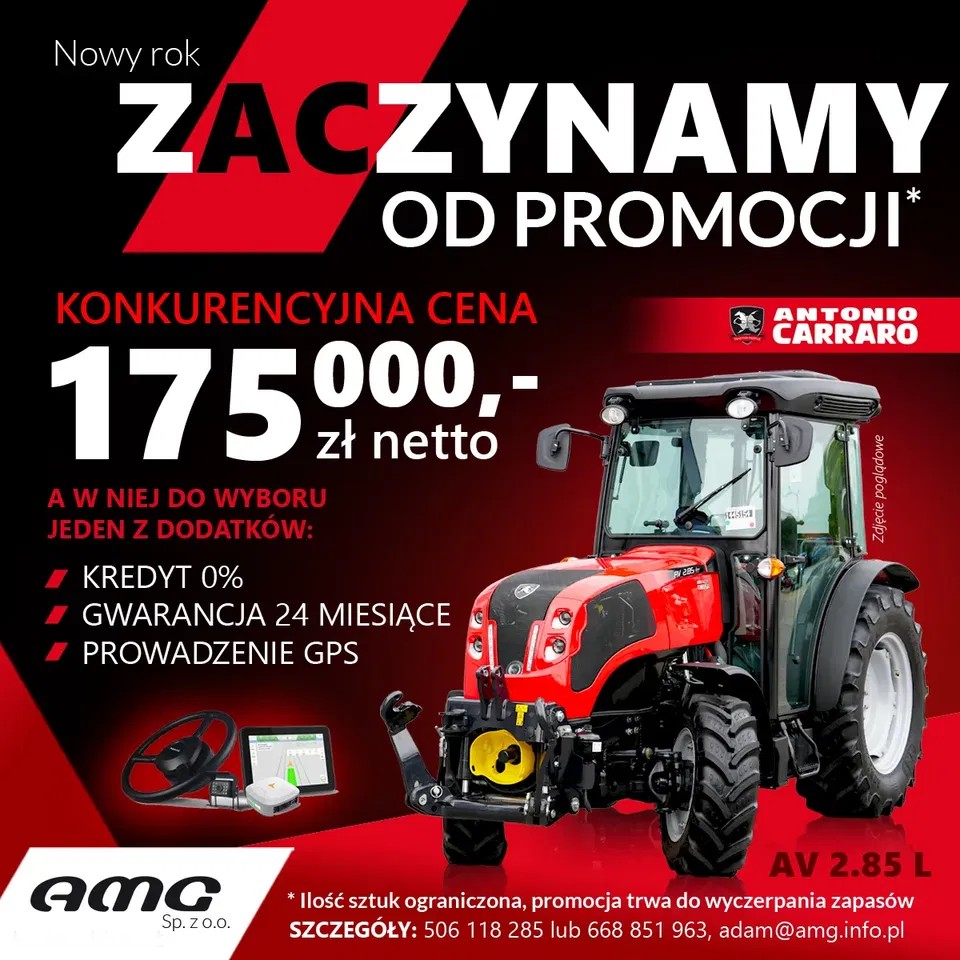 2026 Antonio Carraro AV 2.85N BASIC, 1 mth, Import Auf Lager in der EU — Foto 3 z 20