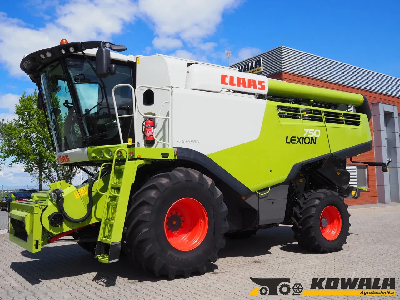 2018 Claas Lexion 750 + V770, 2.840 mth, Import Auf Lager in der EU — Foto 1