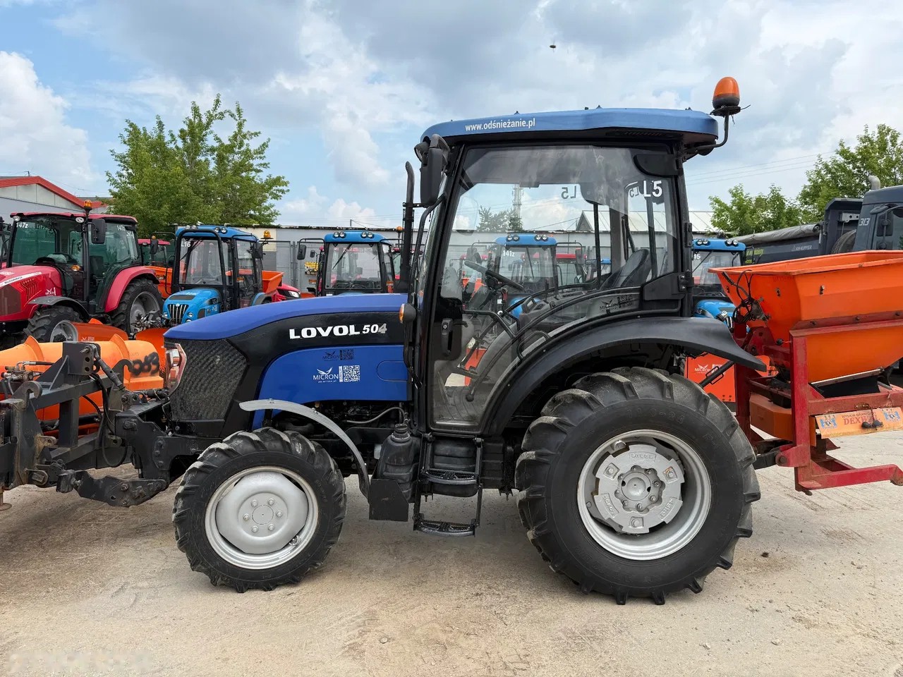 2017 Lovol 504, 585 mth, Import Auf Lager in der EU — Foto 4 z 21
