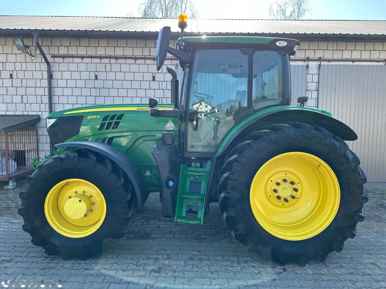 2018 John Deere 6155R, 5.265 mth, Import Auf Lager in der EU — Foto 2 z 8