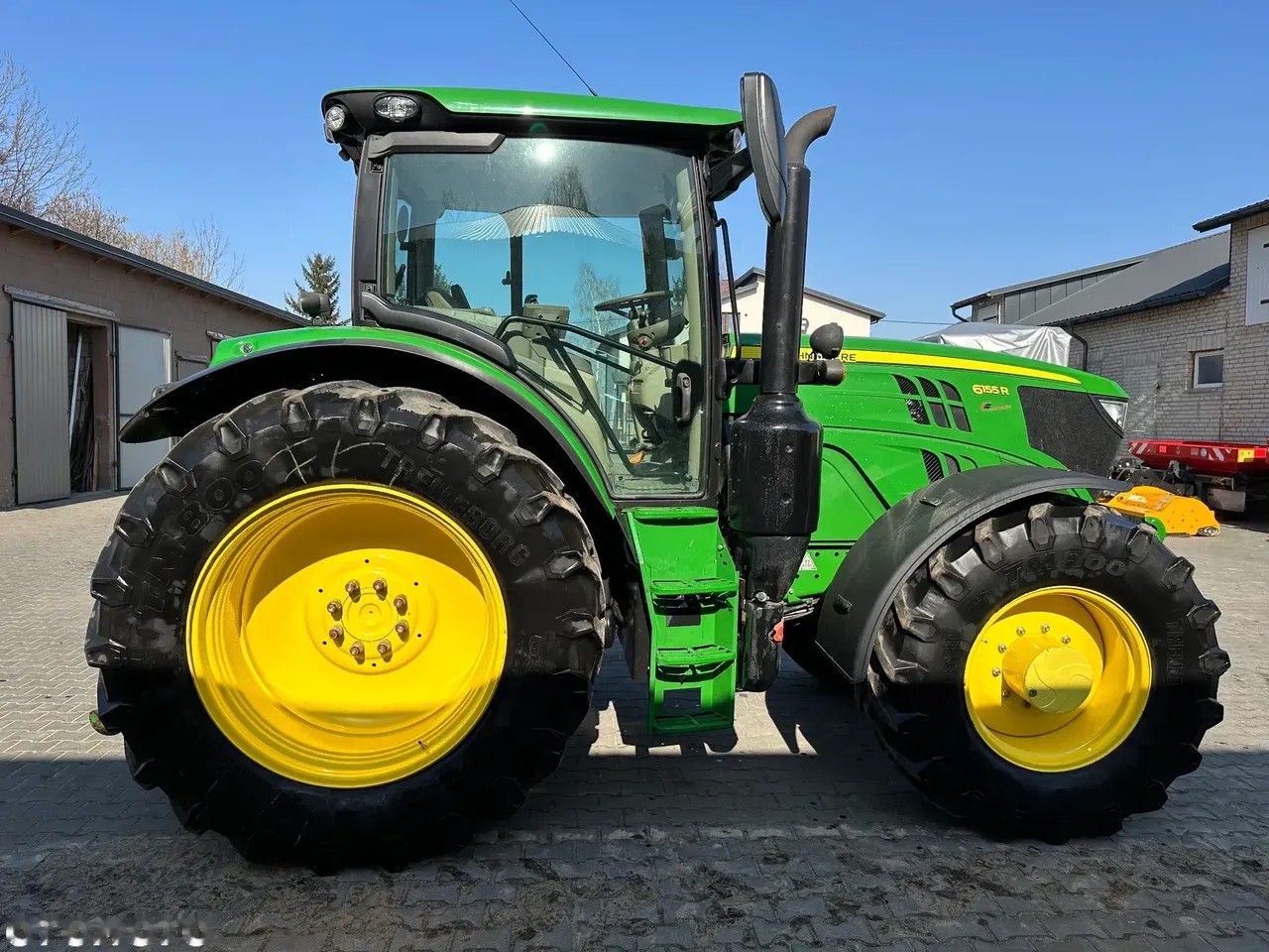 2018 John Deere 6155R, 5.265 mth, Import Auf Lager in der EU — Foto 4 z 8
