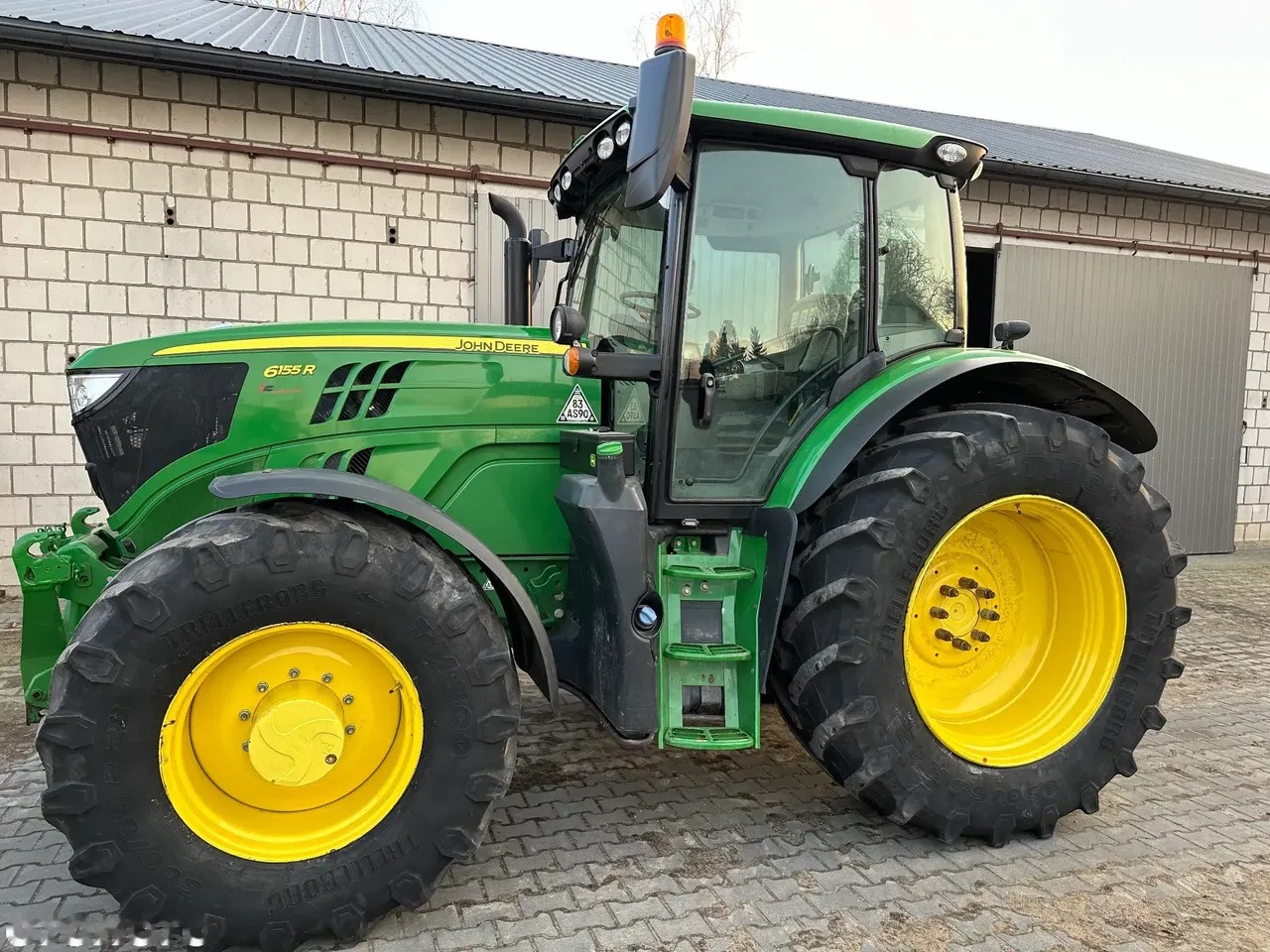 2018 John Deere 6155R, 5.265 mth, Import Auf Lager in der EU — Foto 5 z 8