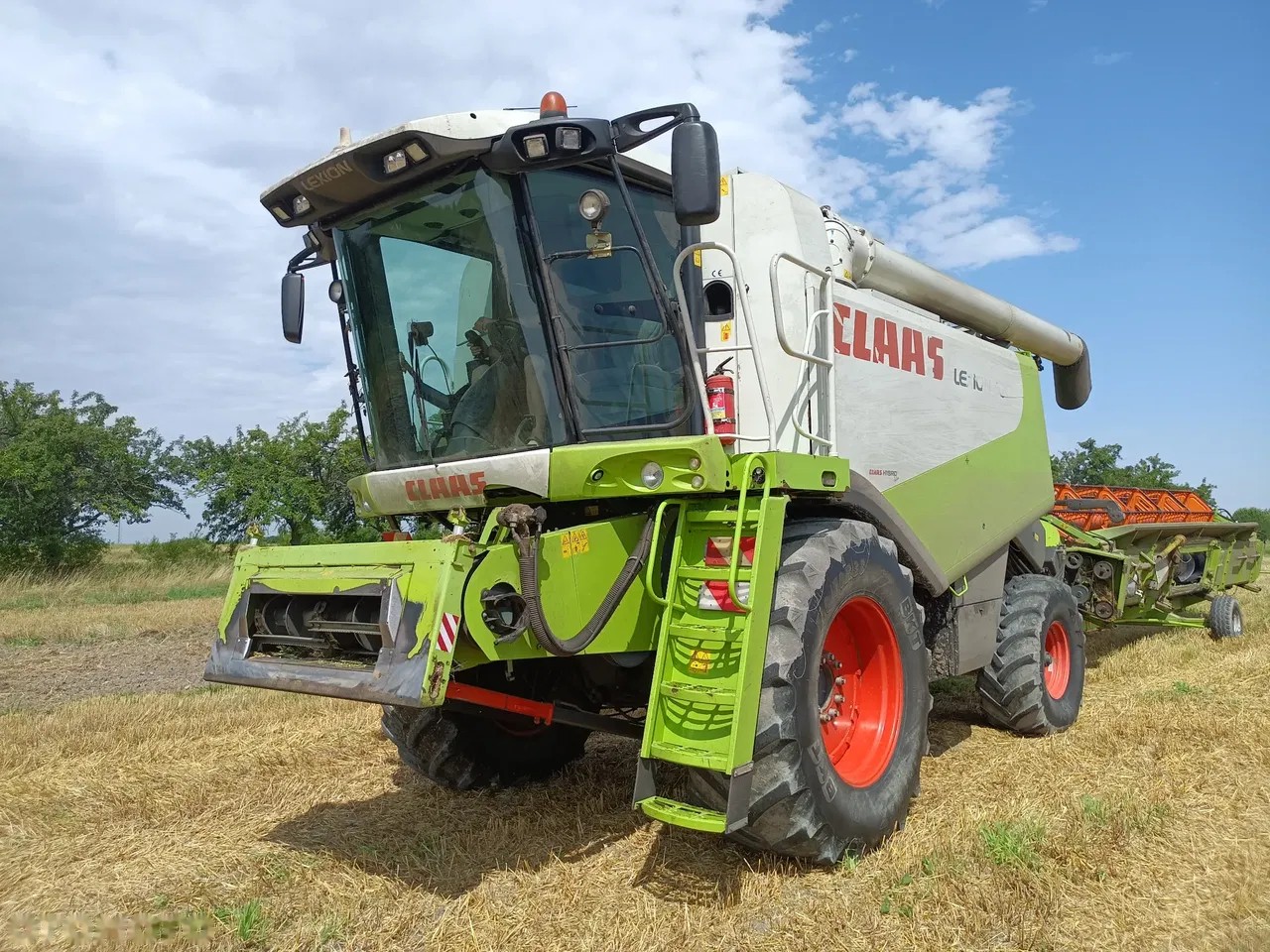 2009 Claas Lexion 570, Import Auf Lager in der EU — Foto 1
