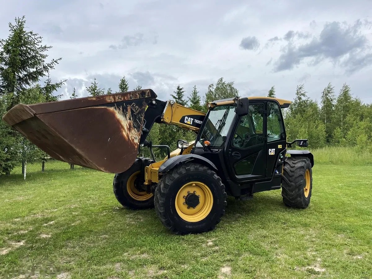 2018 Caterpillar TH357D AG HANDLER, 4.176 mth, Import Auf Lager in der EU — Foto 1