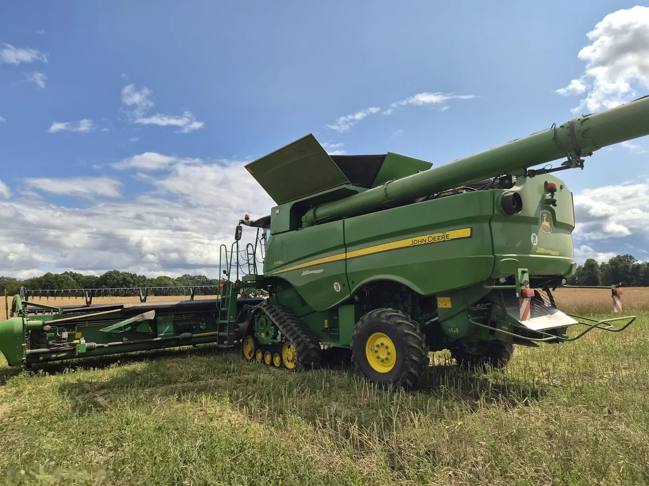 2016 John Deere S690i, 1.757 mth, Import Auf Lager in der EU — Foto 4 z 14