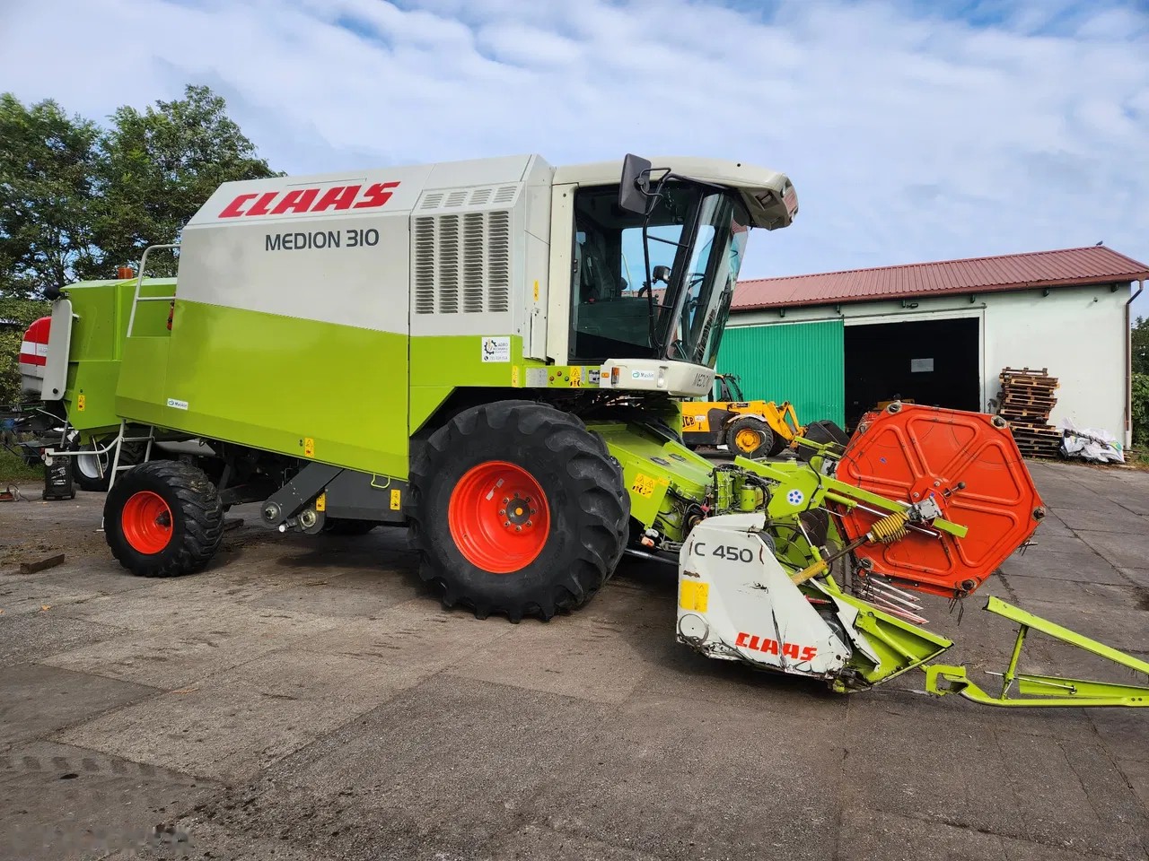 2003 Claas MEDION 310, 2.990 mth, Import Auf Lager in der EU — Foto 2 z 24