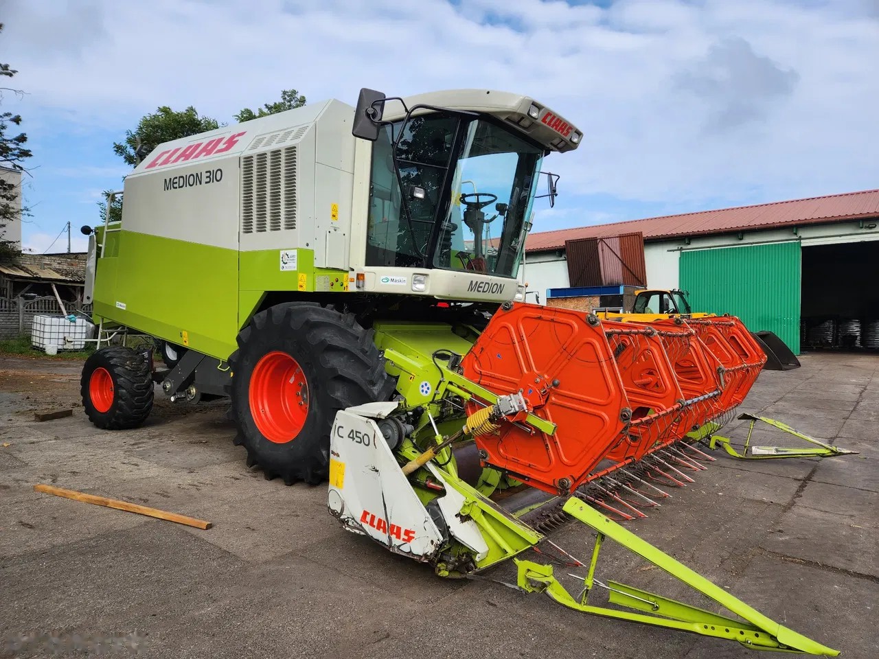 2003 Claas MEDION 310, 2.990 mth, Import Auf Lager in der EU — Foto 3 z 24