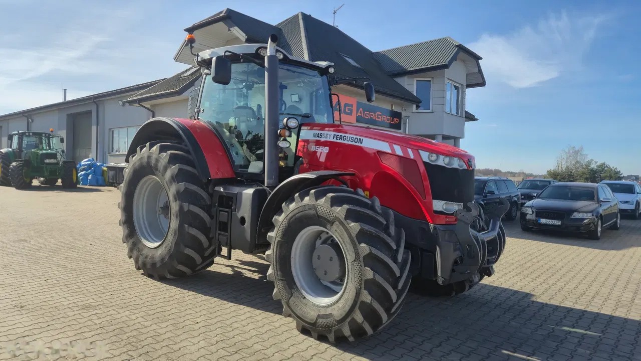 2009 Massey Ferguson 8650 Dyna VT, 7.247 mth, Import Auf Lager in der EU — Foto 1