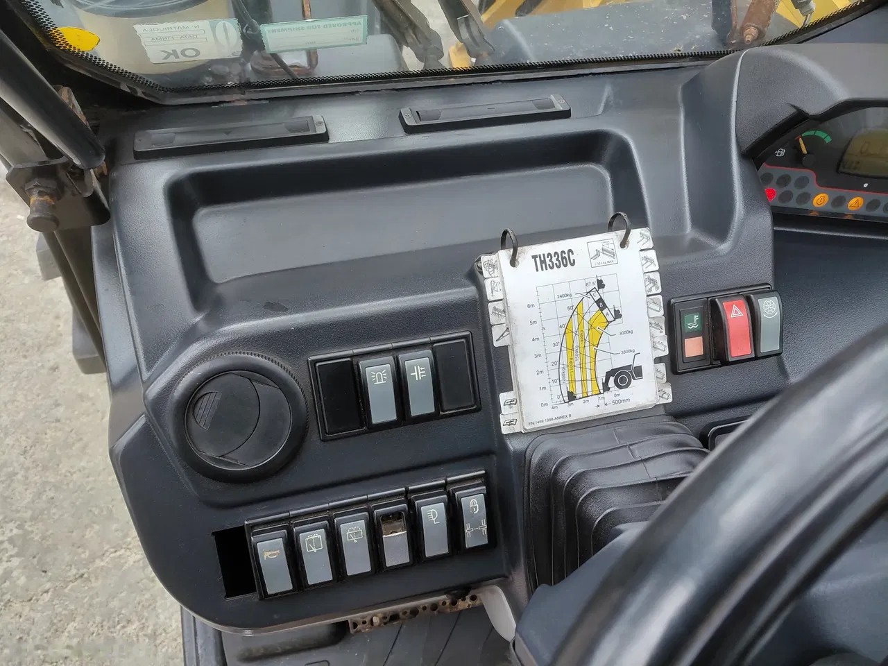 2012 Caterpillar TH336, 7.599 mth, Import Auf Lager in der EU — Foto 13 z 13