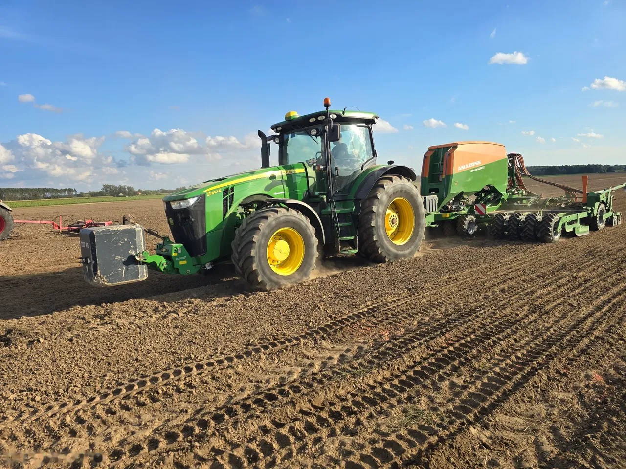 2012 John Deere 8360R, 11.000 mth, Import Auf Lager in der EU — Foto 3 z 3
