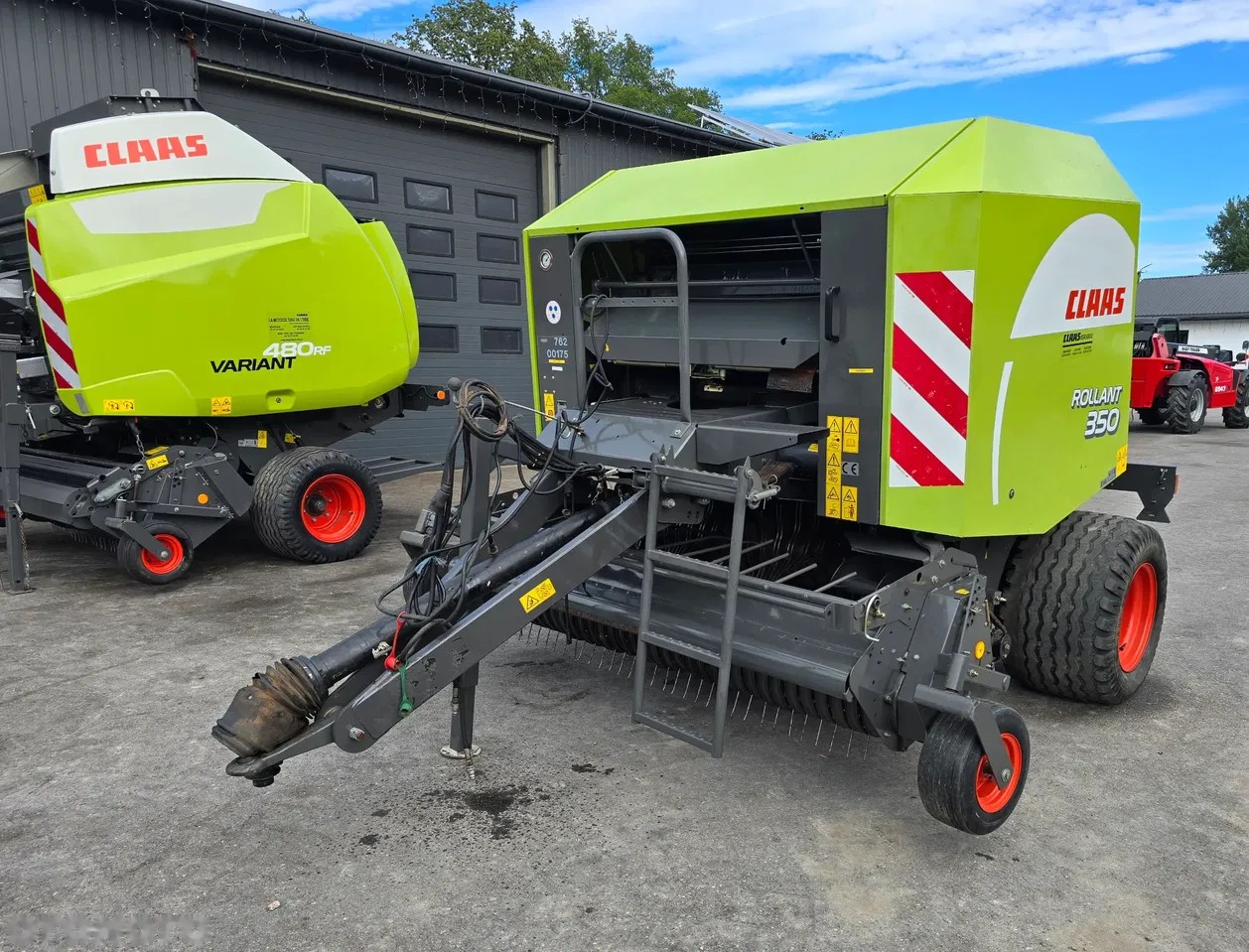 2009 Claas Rollant 350, Import Auf Lager in der EU — Foto 1