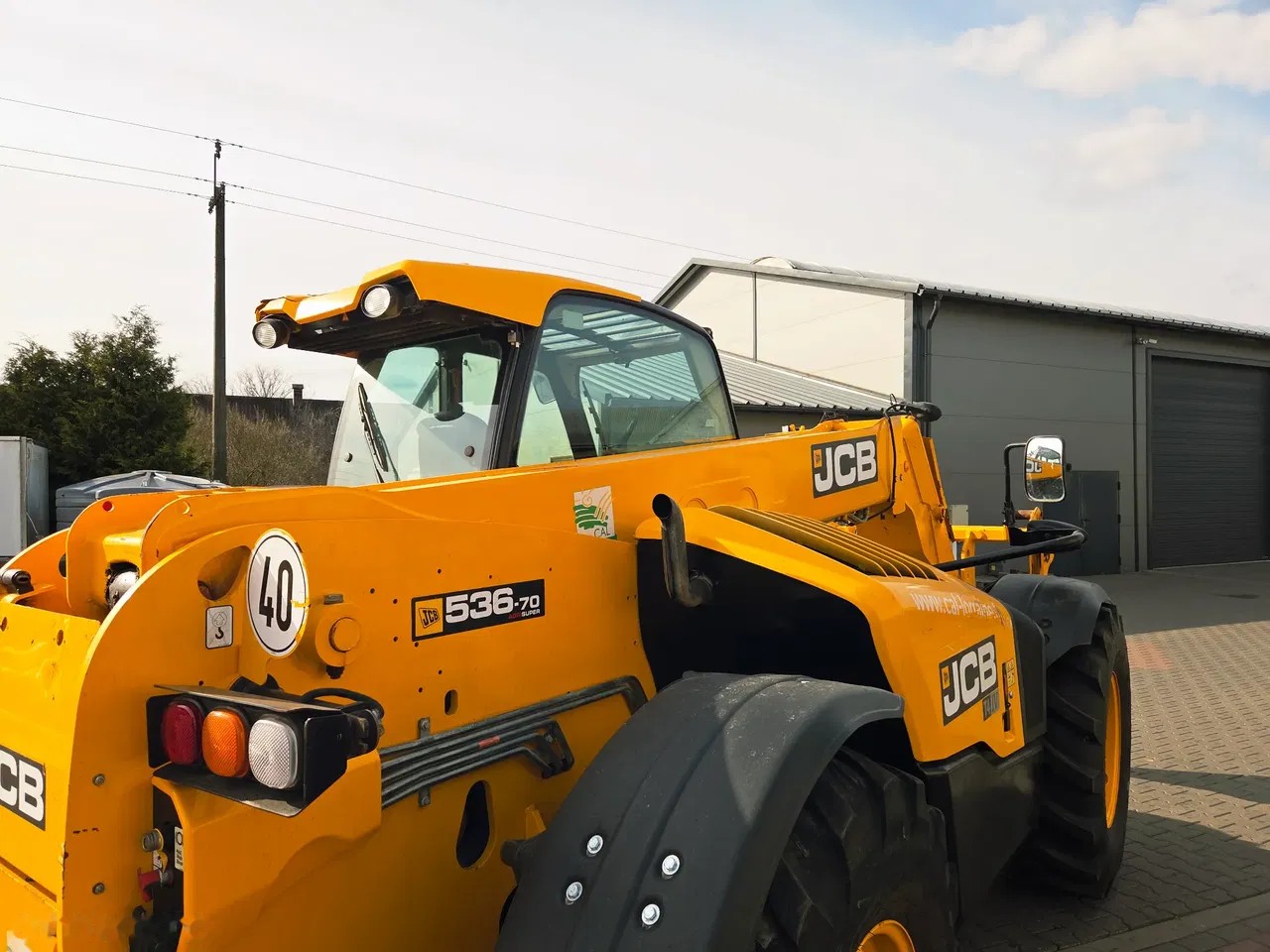 2018 JCB 536, 6.000 mth, Import Auf Lager in der EU — Foto 2 z 12