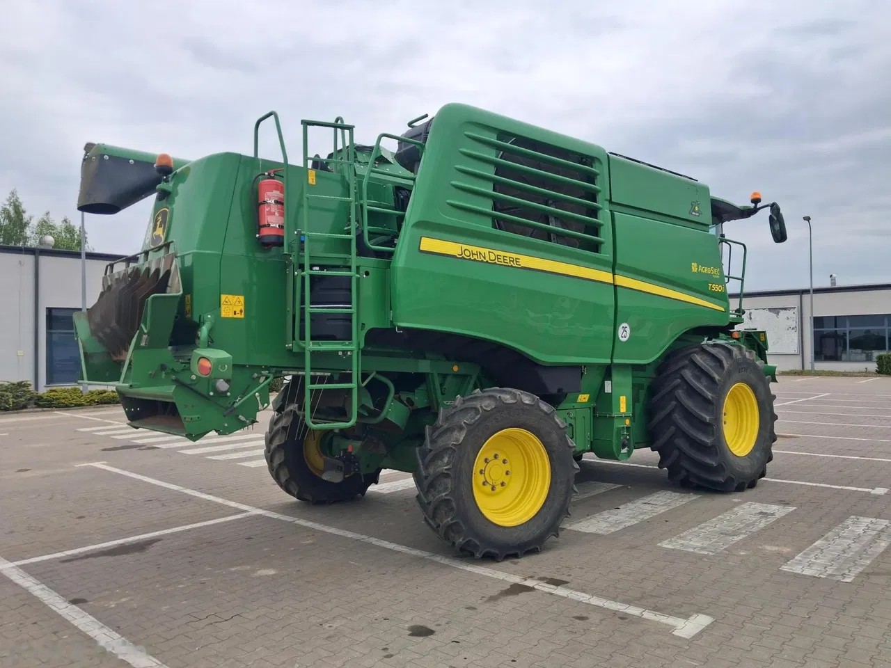 2022 John Deere T550, 861 mth, Import Auf Lager in der EU — Foto 3 z 16