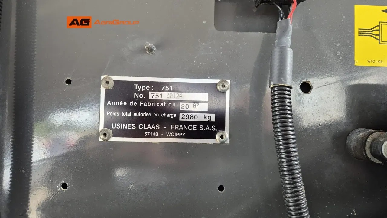 2007 Claas VARIANT 360 RF, Import Auf Lager in der EU — Foto 13 z 13
