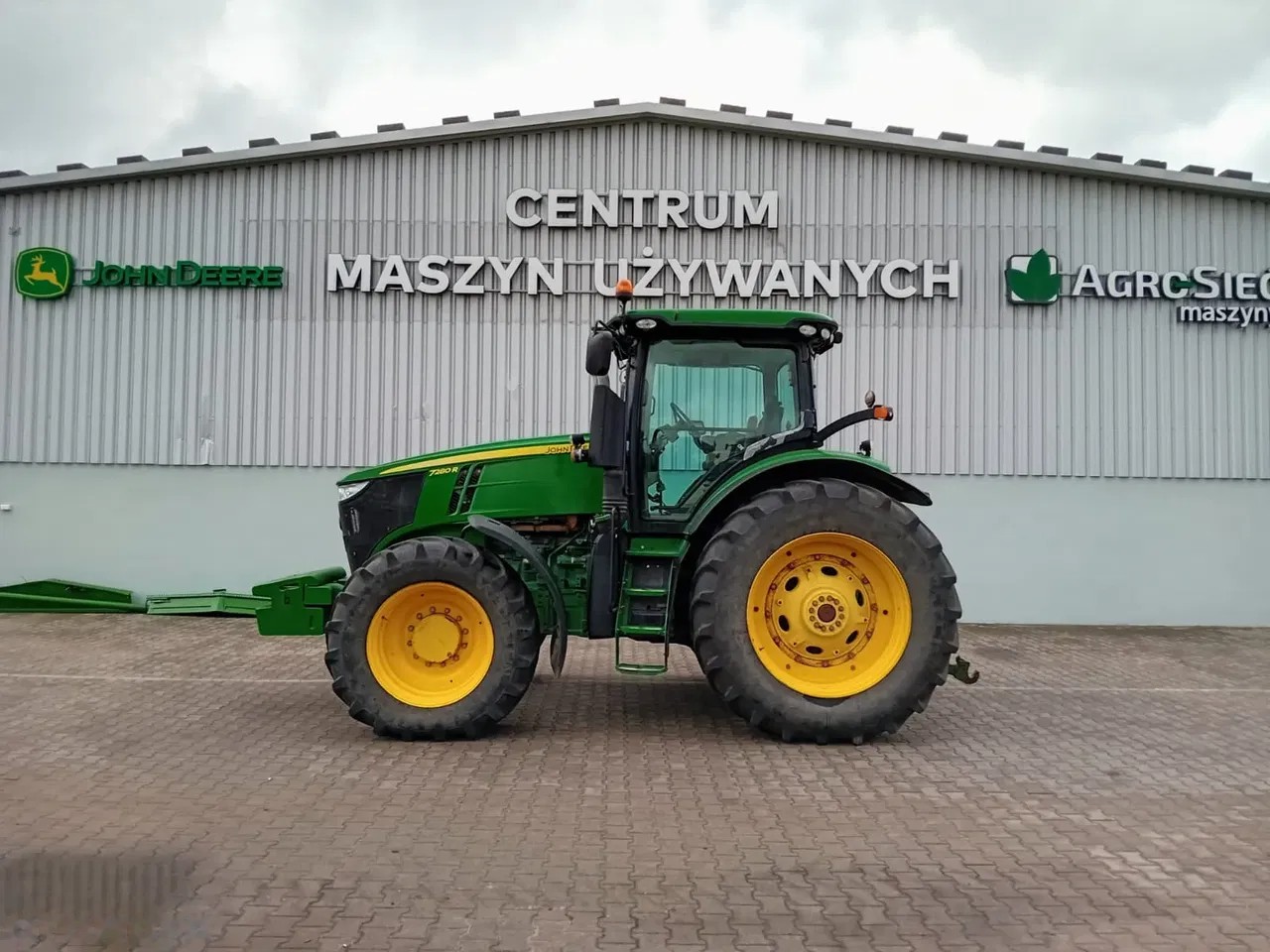 2012 John Deere 7280R, 10.469 mth, Import Auf Lager in der EU — Foto 1