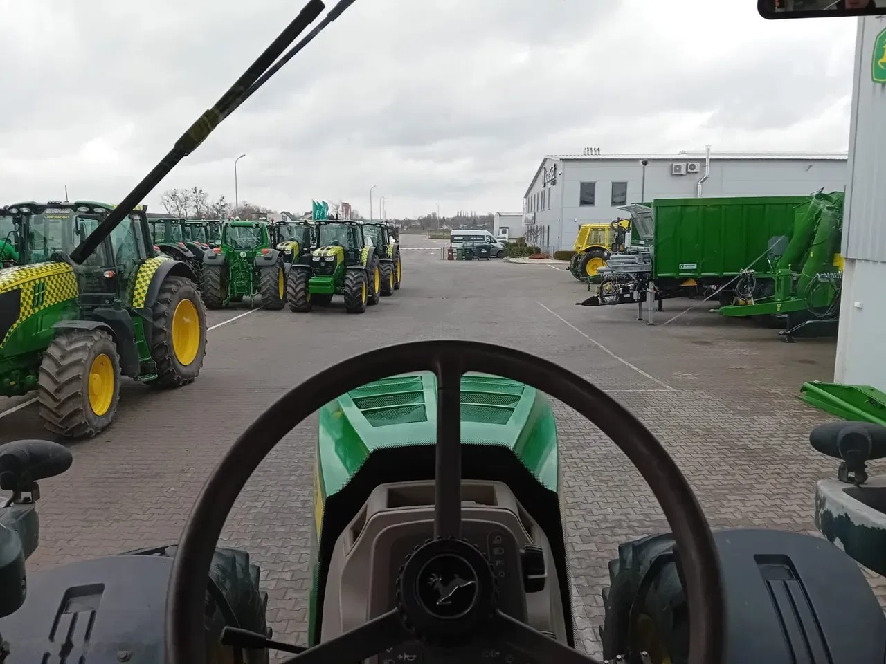2012 John Deere 7280R, 10.469 mth, Import Auf Lager in der EU — Foto 13 z 14