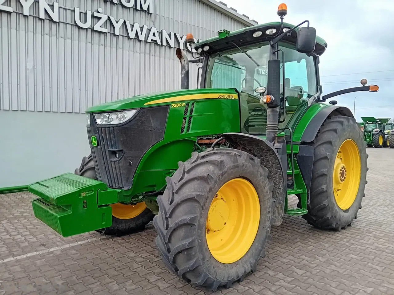 2012 John Deere 7280R, 10.469 mth, Import Auf Lager in der EU — Foto 3 z 14