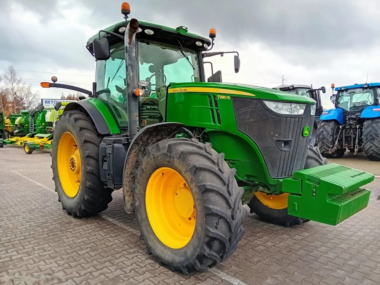 2012 John Deere 7280R, 10.469 mth, Import Auf Lager in der EU — Foto 5 z 14