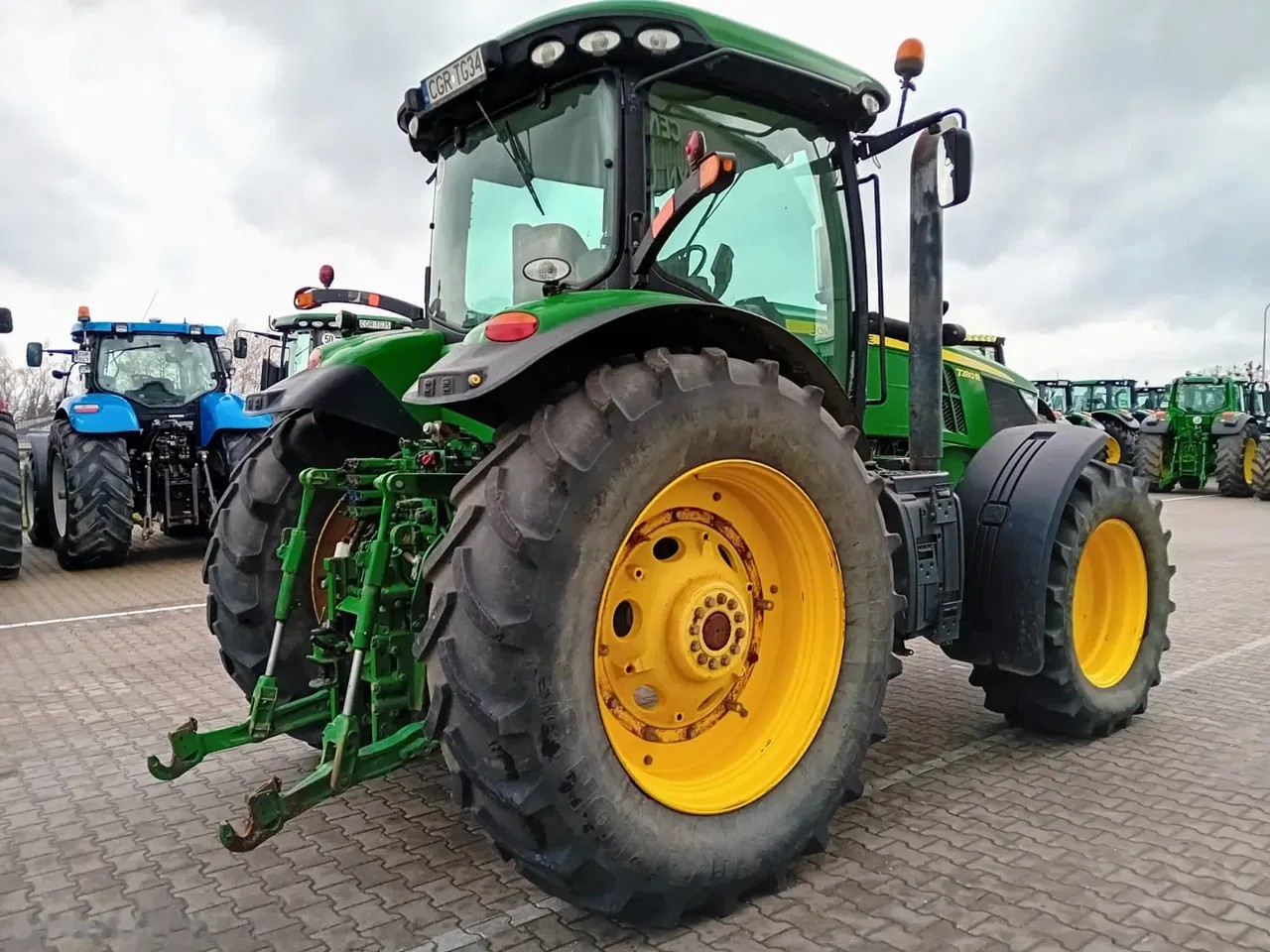 2012 John Deere 7280R, 10.469 mth, Import Auf Lager in der EU — Foto 7 z 14