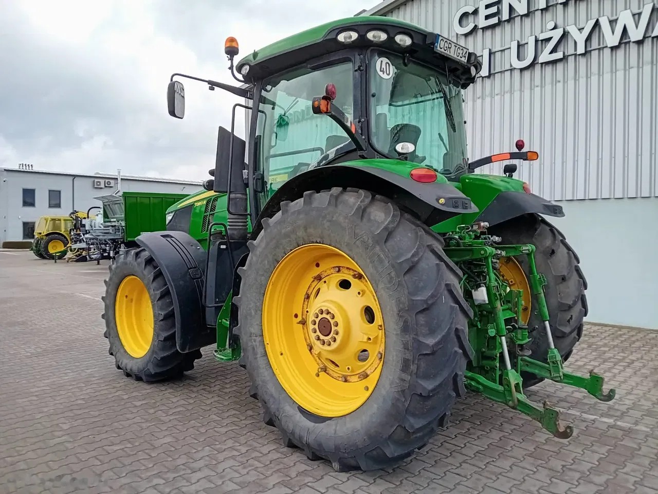 2012 John Deere 7280R, 10.469 mth, Import Auf Lager in der EU — Foto 9 z 14