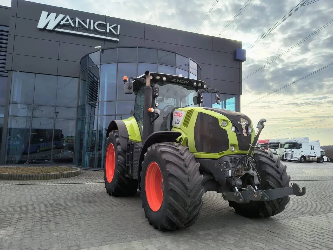 2017 Claas Axion 800, 6.000 mth, Import Auf Lager in der EU — Foto 1