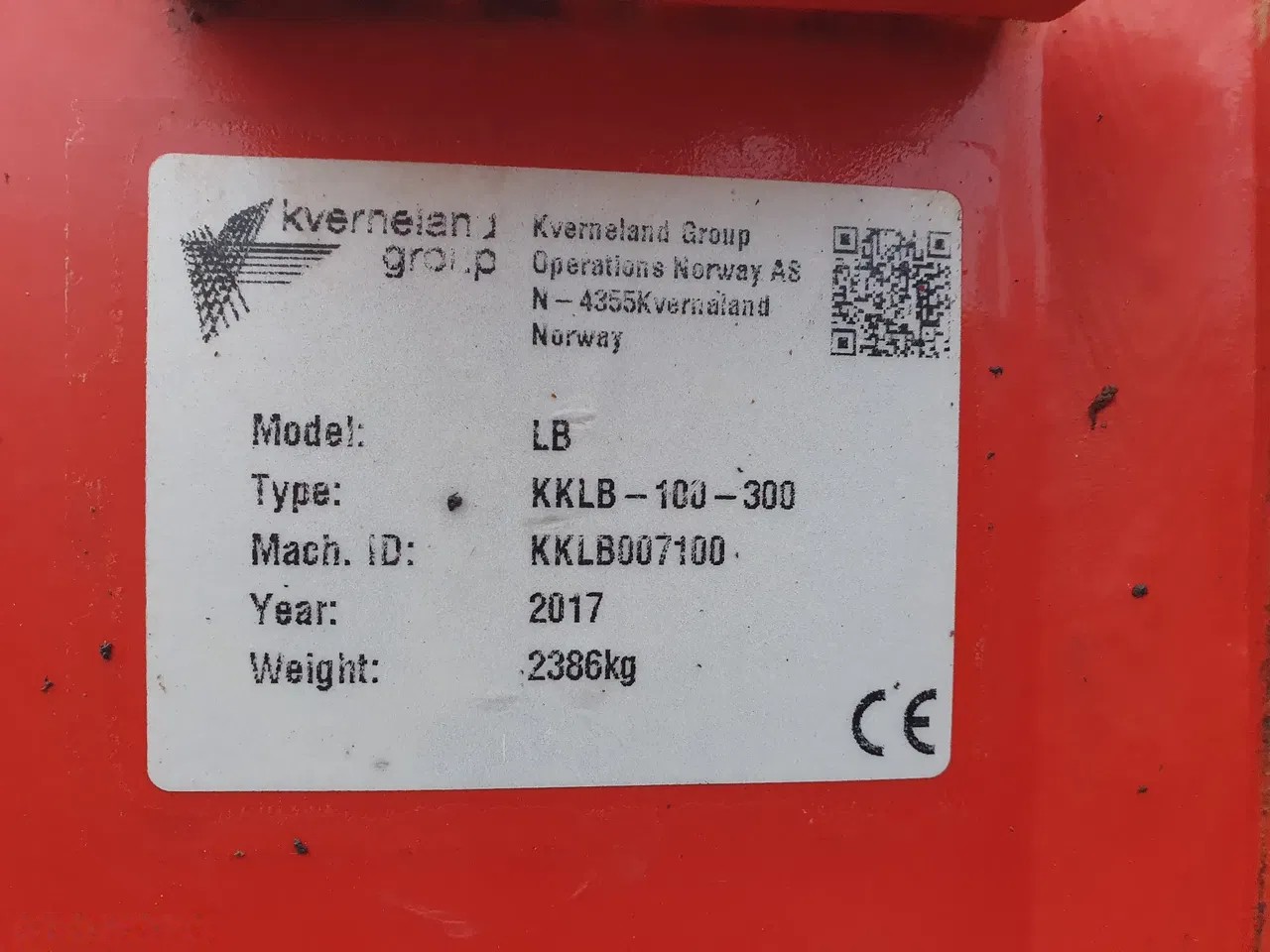 2017 Kverneland LB, Import Auf Lager in der EU — Foto 2 z 13
