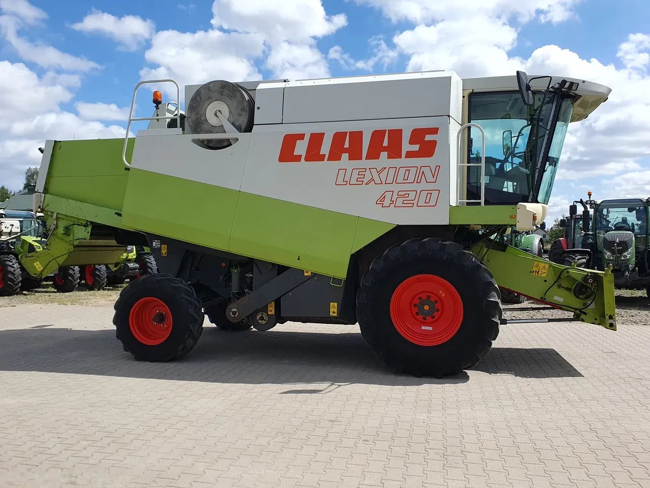 2000 Claas Lexion 420, Import Auf Lager in der EU — Foto 1