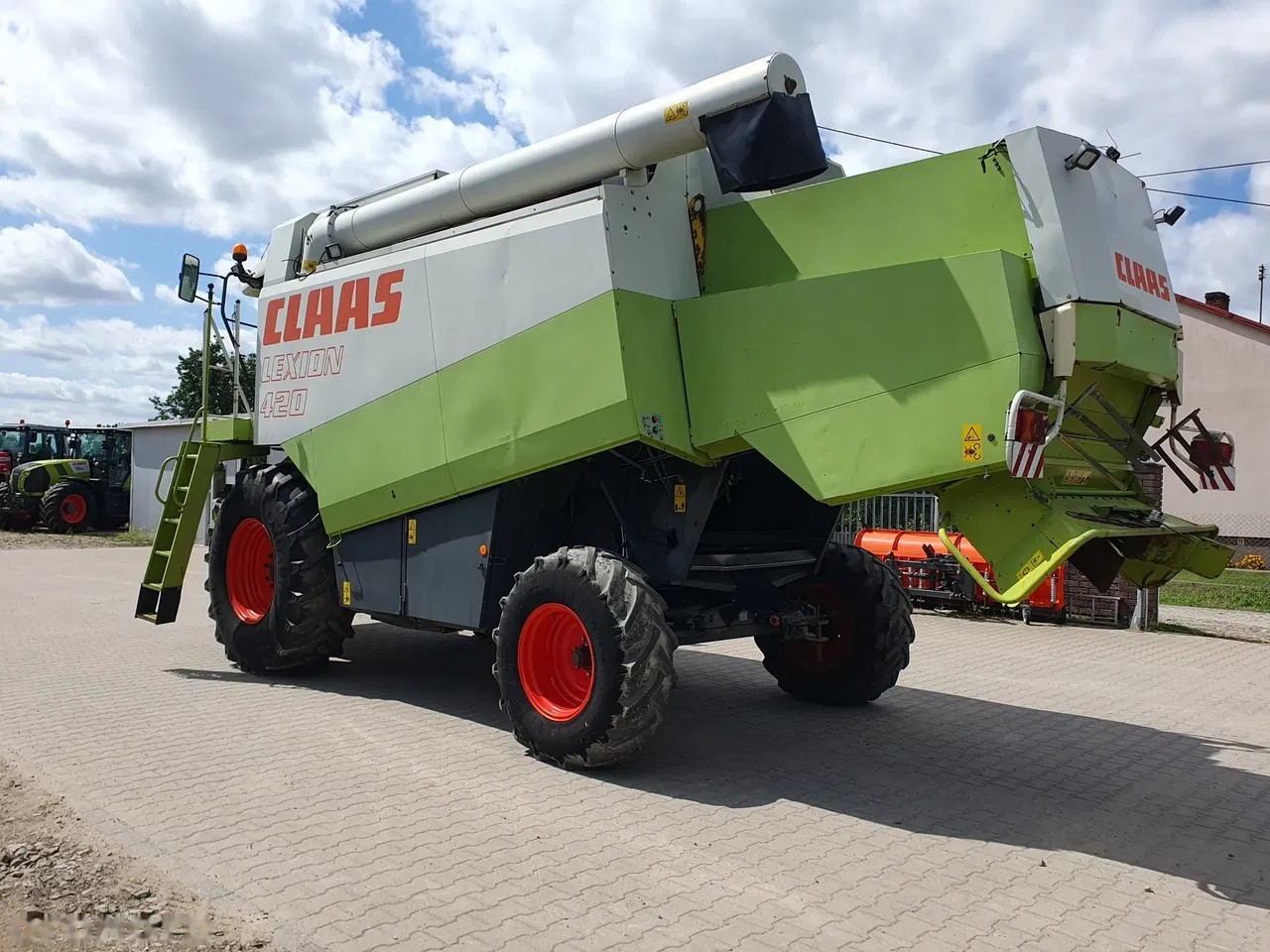 2000 Claas Lexion 420, Import Auf Lager in der EU — Foto 7 z 21