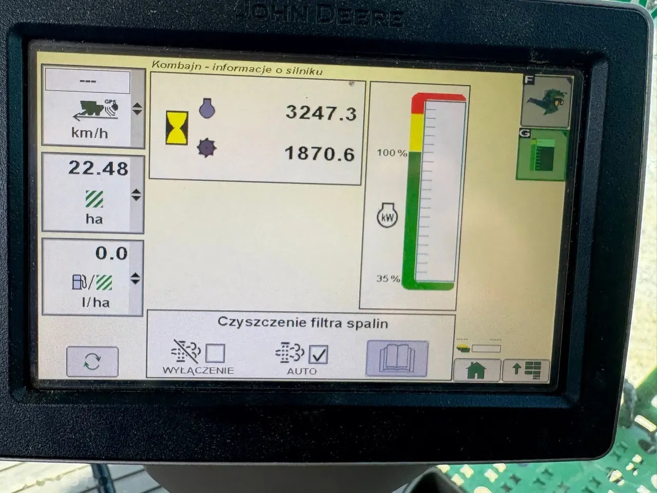 2019 John Deere T550, 3.248 mth, Import Auf Lager in der EU — Foto 9 z 10
