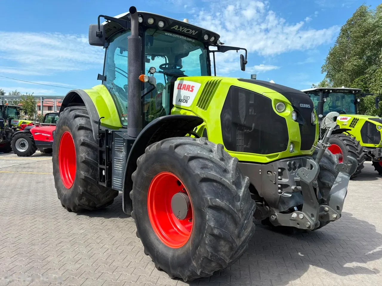 2015 Claas AXION 830 CEBIS Hexa-shift, 3.971 mth, Import Auf Lager in der EU — Foto 1