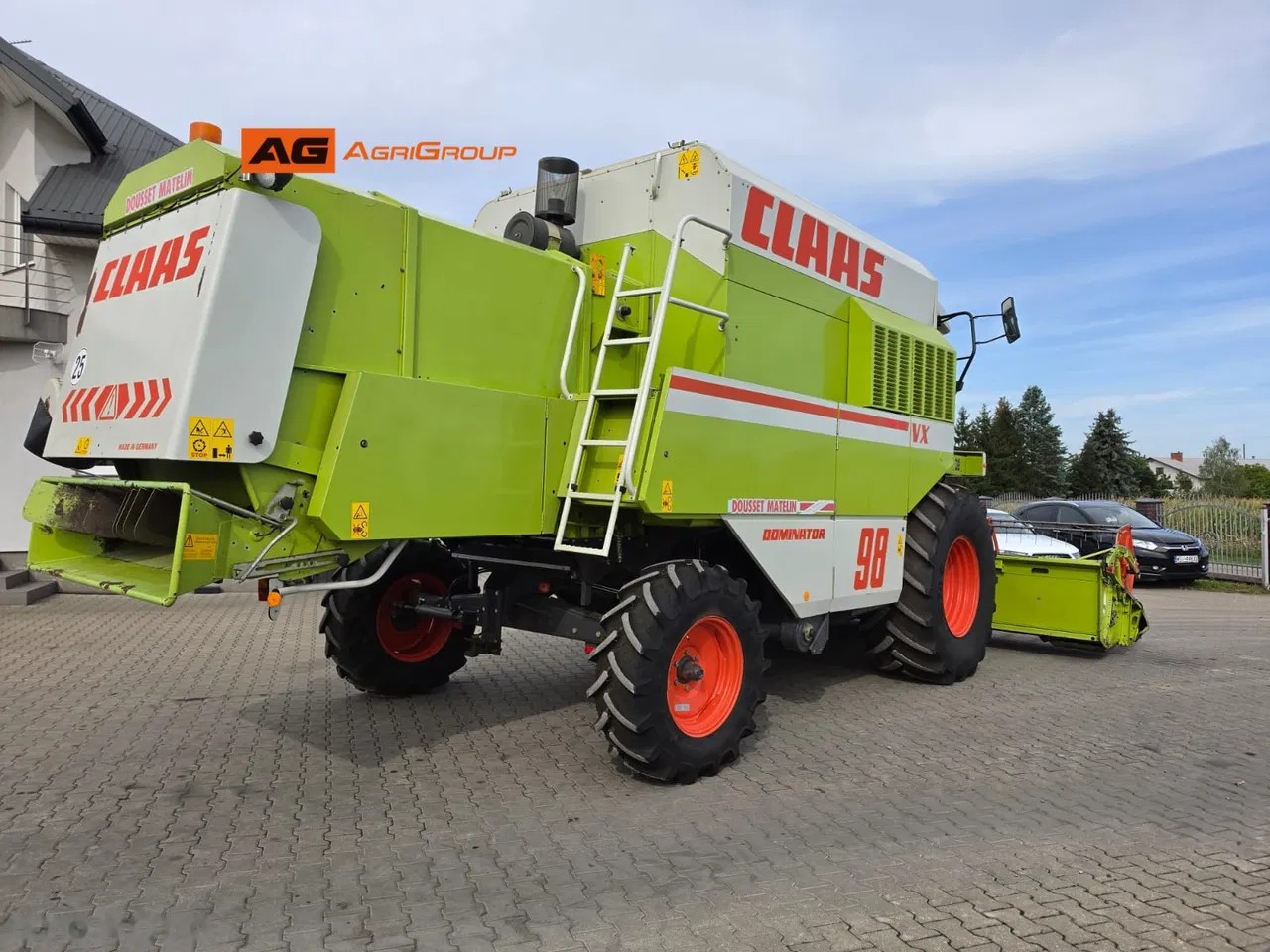 1999 Claas Dominator 98 VX, 3.252 mth, Import Auf Lager in der EU — Foto 4 z 21