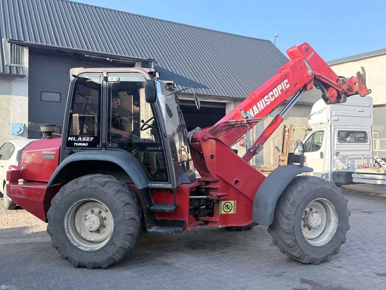 1999 Manitou MLA 627, 6.500 mth, Import Auf Lager in der EU — Foto 4 z 5